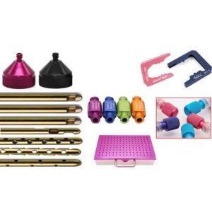 Gold transfer Breast Set